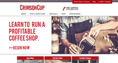 Desktop Screenshot of crimsoncup.com